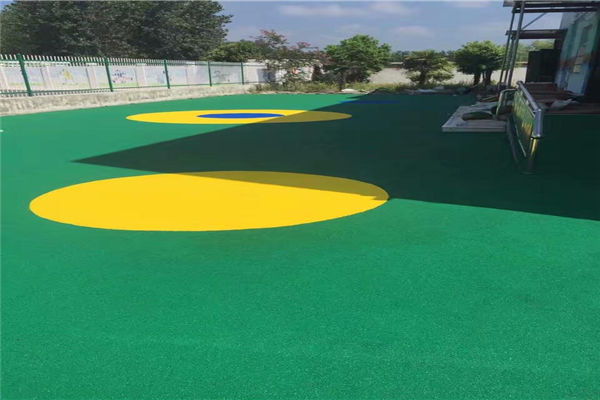 無錫幼兒園塑膠地面